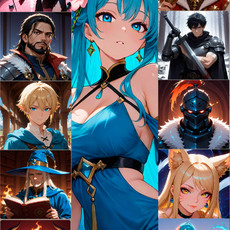 Fantasy Avatars & Anime: Fantasy Uni 2
