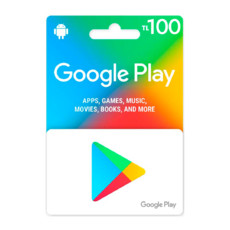Карта пополнения Google Play 100TL