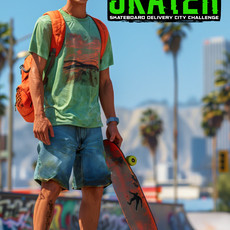 Urban Skater - Skateboard Delivery City Challenge