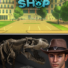 Dinosaur Fossil Hunter & Pet Shop Simulator PS5