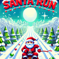 Retro Santa Run PS5
