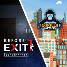 Before Exit: Supermarket + Gorilla Attack bundle PS5
