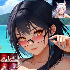 Kawaii Puzzle Quest Theme Avatar Bundle PS4