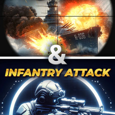 Uboat Attack & Infantry Attack PS4