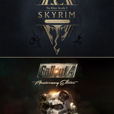 The Elder Scrolls V: Skyrim Anniversary Edition + Fallout 4: Anniversary Edition Bundle PS5 Fallout 4 AE + Skyrim AE
