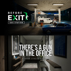 Before Exit: Gas Station + There’s a Gun in the Office Bundle PS5